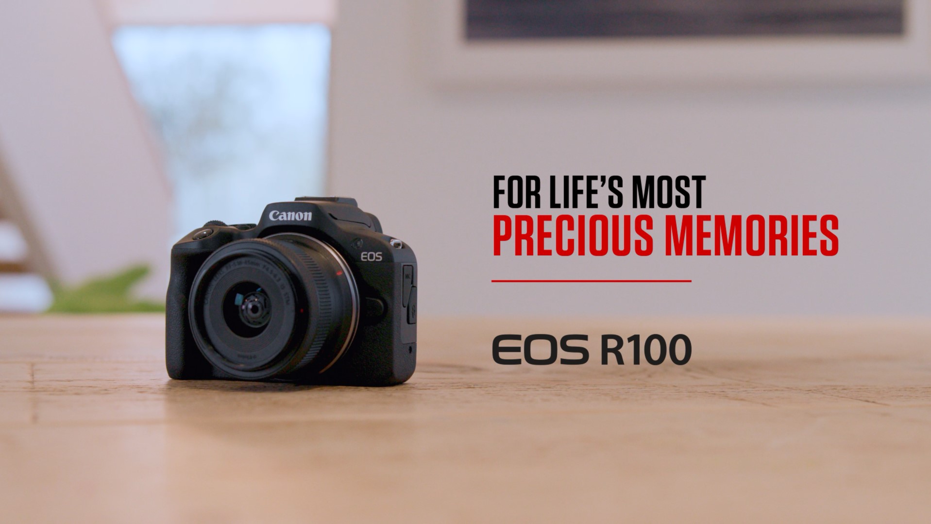 Canon EOS R100 (Body) - Compact Mirrorless Digital Camera - 24.1